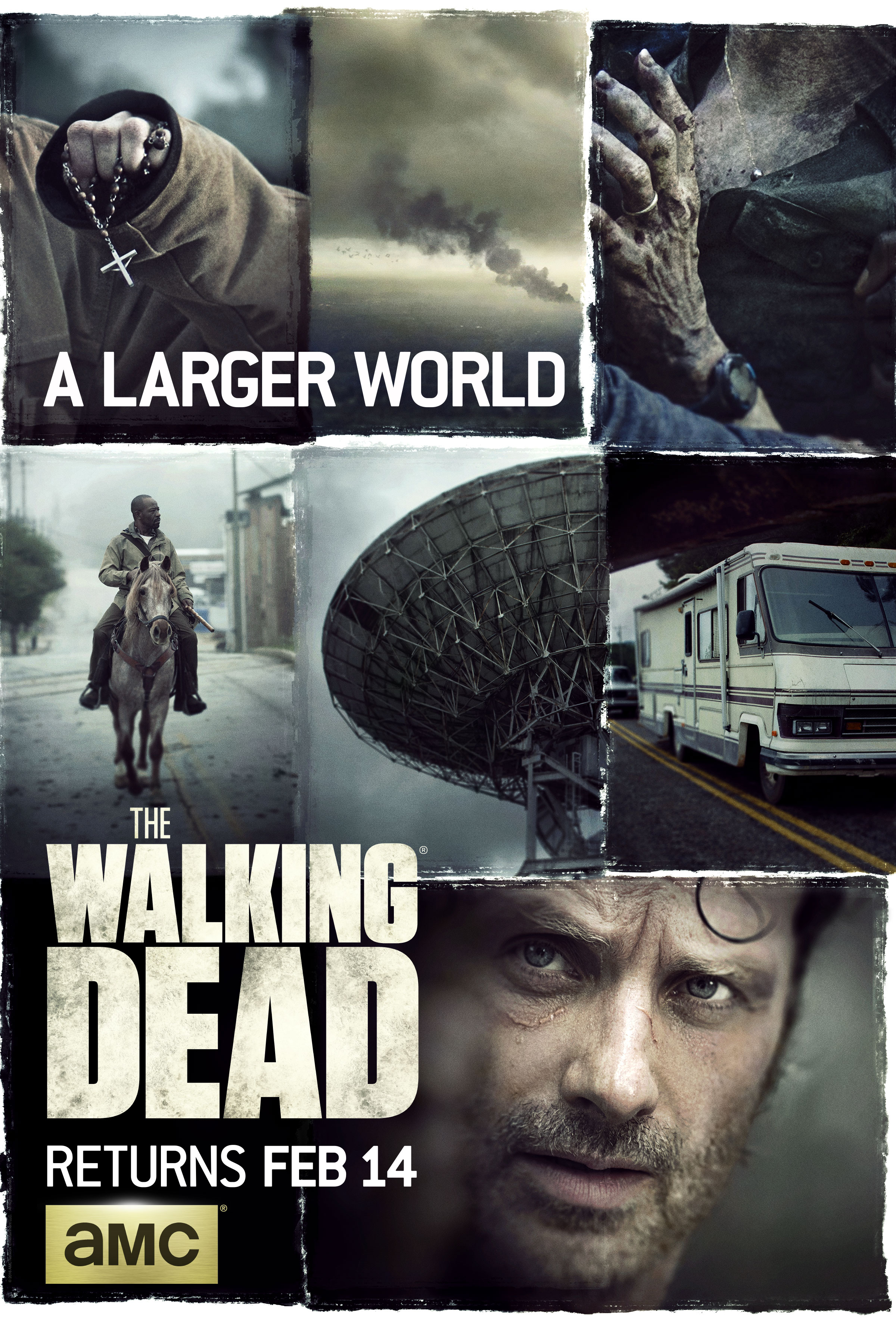 Blogs The Walking Dead The Walking Dead Season 6 Mid Season Premiere Poster Revealed Amc 1030