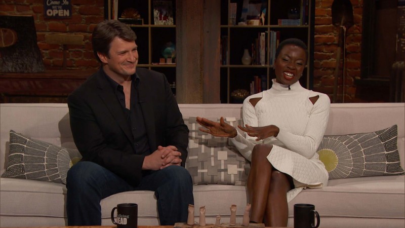Talking Dead: Highlights: Episode 610: Rick and Michonne