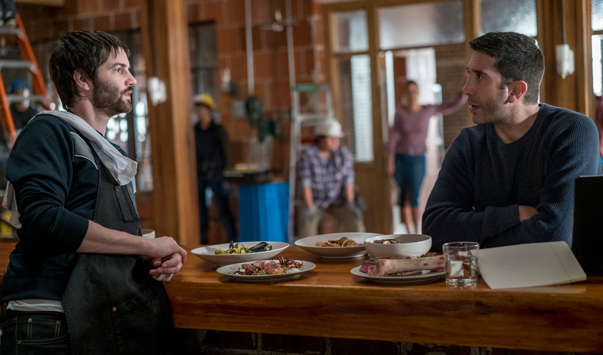 David Schwimmer and Jim Sturgess Are Heating Up the Restaurant Scene