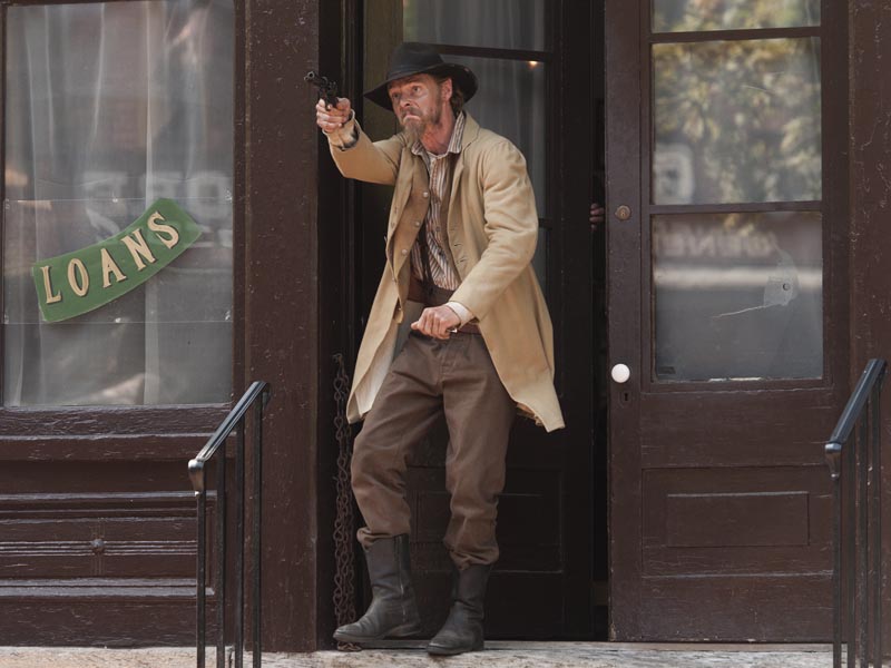 David H. Stevens as Jesse James - The American West _ Season 1, Episode 4 - Photo Credit: Lawrence French/Getty Images For AMC