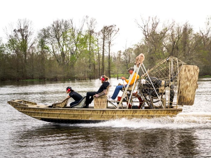 Norman Reedus riding with Brent Hinds and Tucker Friedman, Louisiana, March 16-18, 2016 - The Ride with Norman Reedus _ Season 1, Episode 5 - Photo Credit: Mark Schafer/AMC