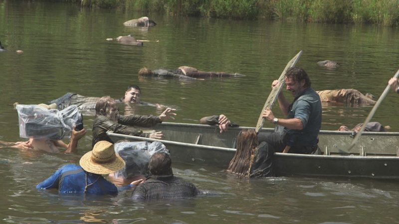 (SPOILERS) Making of The Walking Dead Season 7, Episode 8
