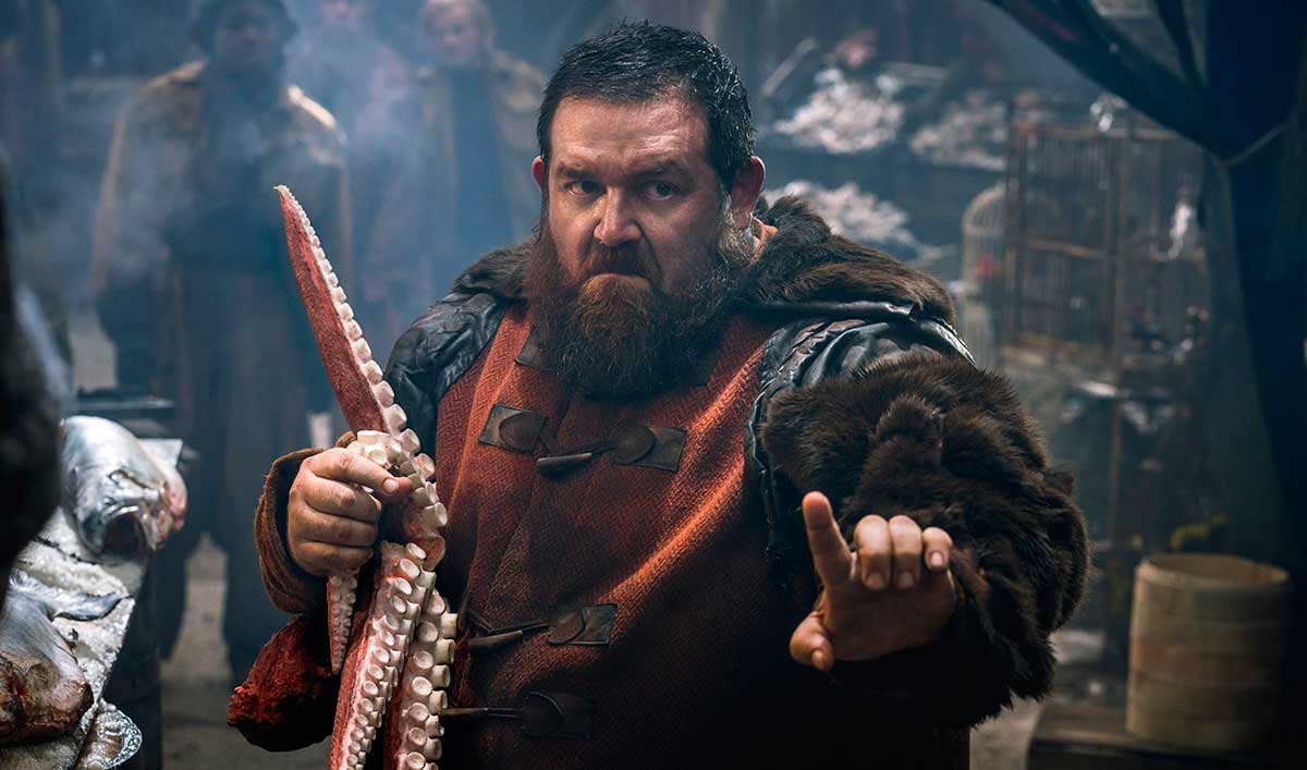 Into The Badlands Q A Nick Frost Bajie Amc Talk Amc