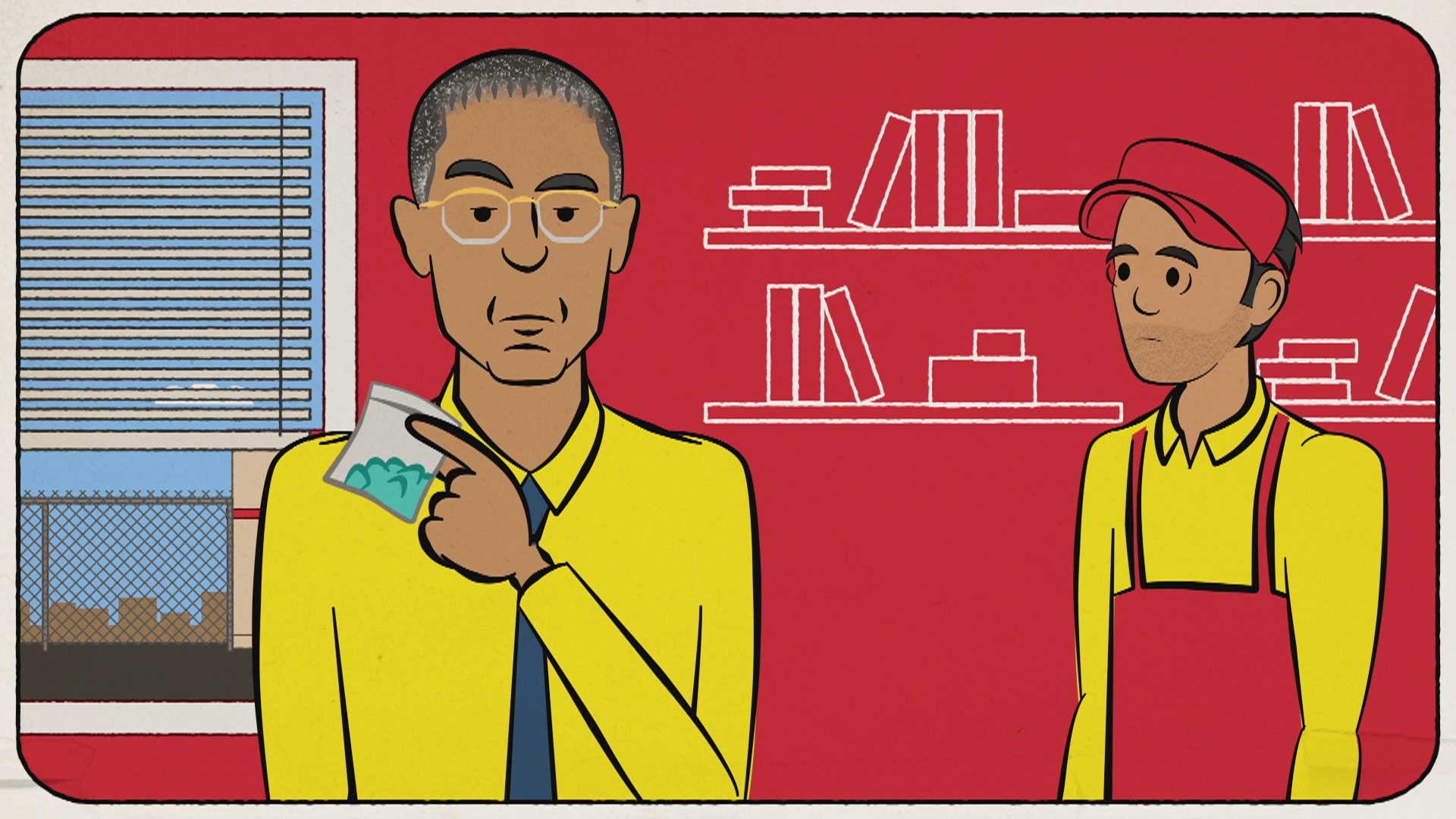Code of Conduct, Los Pollos Hermanos Training: Code of Conduct., TV-PG, Season 3, Episode 5