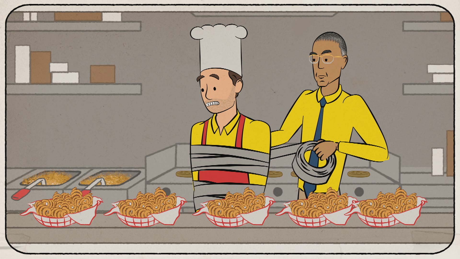 Loss Prevention, Los Pollos Hermanos Training: Loss Prevention., TV-PG, Season 3, Episode 6