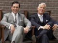Fan Questions for Jon Hamm & John Slattery Find out whether these Mad Men stars are friends off camera, if they are similar to their characters on the show, and other answers to more of your fan questions.