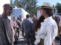 AMC_InsideTWD_S2_WardrobeofTWD Creating the wardrobe for the undead is no easy task. Welcome to the world of Costume Designer, Eulyn Womble. Watch her burn, rip, and stain the outfits you will be seeing in season 2 of The Walking Dead.