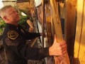 Extra Scenes Episode 106, Tornado Patrol: Small Town Security Dennis aids his customers by going on patrol in the wake of a tornado in this extra scene from Episode 106.