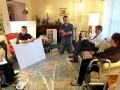 Extra Scenes Episode 101, Show Backdrop: Small Town Security What's your opinion? Joan tries to find the perfect slogan for her show in this additional scene from Small Town Security.