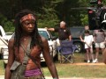 Michonne: Inside The Walking Dead Danai Gurira introduces you to her fan favorite character from the comics - Michonne. Season 3 premieres Oct. 14 on AMC.