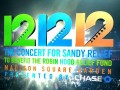 On Air Promo, 12-12-12: The Concert for Sandy Relief On Wednesday, December 12 at 7pm, tune into AMC to help benefit Hurricane Sandy Relief.