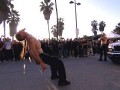 Talked About Scene Episode 106 Freakshow: Strongman Competition Strongman Andrew pulls a 3,800 pound vehicle with his eye sockets, in this talked about scene from Episode 106.