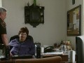 Talked About Scene Episode 205 Small Town Security: Old Family, New Member Lt. Croft shows off his birthday present to Joan.
