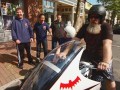 Talked About Scene: Episode 314: Comic Book Men: Batcycle on Broad The Comic Book Men get an opportunity to take a ride in a visitor's Batcycle.