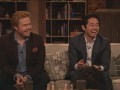Highlights: Episode 415: Talking Dead: Steven Yeun on His Catchphrase An audience member asks Steven Yeun and Josh McDermitt what their zombie apocalypse catchphrases would be.