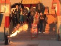 Extra Scene: Episode 213: Freakshow: Freakshow Pop-Up Short E. Dangerously performs a fire-breathing act.