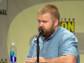 Robert Kirkman on His Dark Side: Comic-Con Panel Highlights: The Walking Dead: Season 5 Robert Kirkman explains the dark mindset he must get into in order to write the comics.