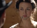 On Set With Robin McLeavy: Playing a Tough Character: Hell on Wheels Robin McLeavy talks about her experiences playing Eva on Hell on Wheels and how Eva's strength has rubbed off on her.