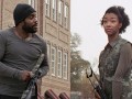 On Set With Sonequa Martin-Green: Having an On-Screen Brother: The Walking Dead Sonequa Martin-Green talks about what it's like having an on-screen brother and her experiences working alongside Chad L. Coleman.