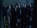 (SPOILERS) Talked About Scene: Episode 510: The Walking Dead: Them The group withstands a walker onslaught in the midst of a storm.