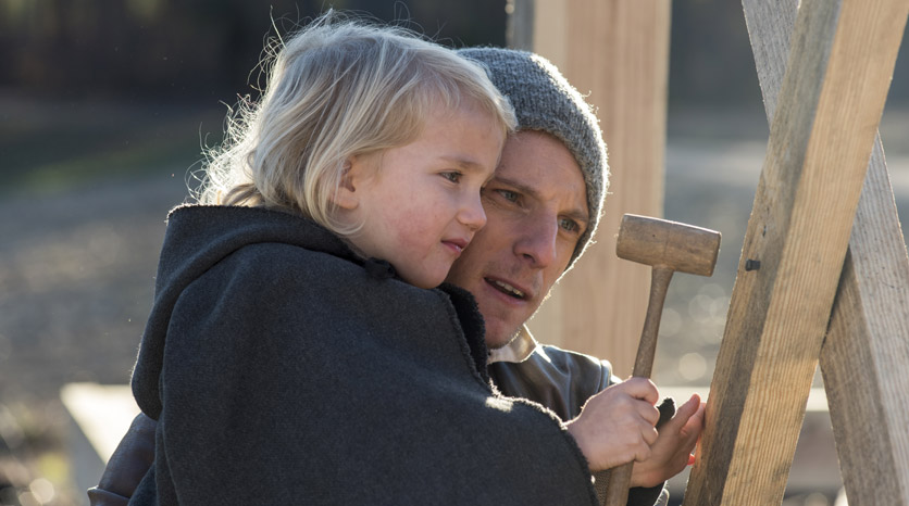 Abe Woodhull (Jamie Bell) no Episódio 3 Foto de Antony Platt/AMC