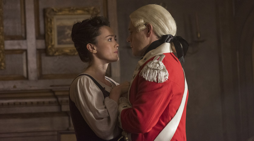 Anna Strong (Heather Lind) e Major Hewlett (Burn Gorman) no Episódio 3 Foto de Antony Platt/AMC