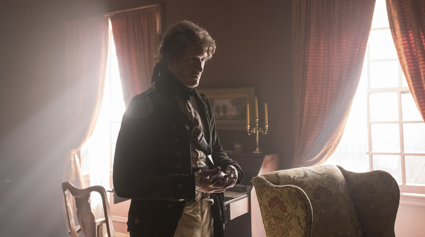 John Graves Simcoe (Samuel Roukin) no Episódio 5 Foto de Antony Platt/AMC