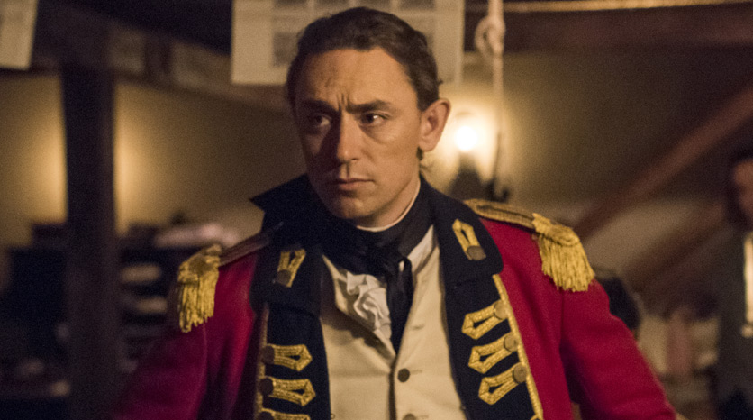 John André (JJ Feild) no Episódio 5 Foto de Antony Platt/AMC