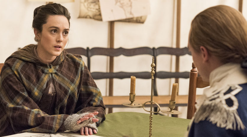 Anna Strong (Heather Lind) Ben Talmadge (Seth Numrich) Episódio 9 Foto de Antony Platt/AMC