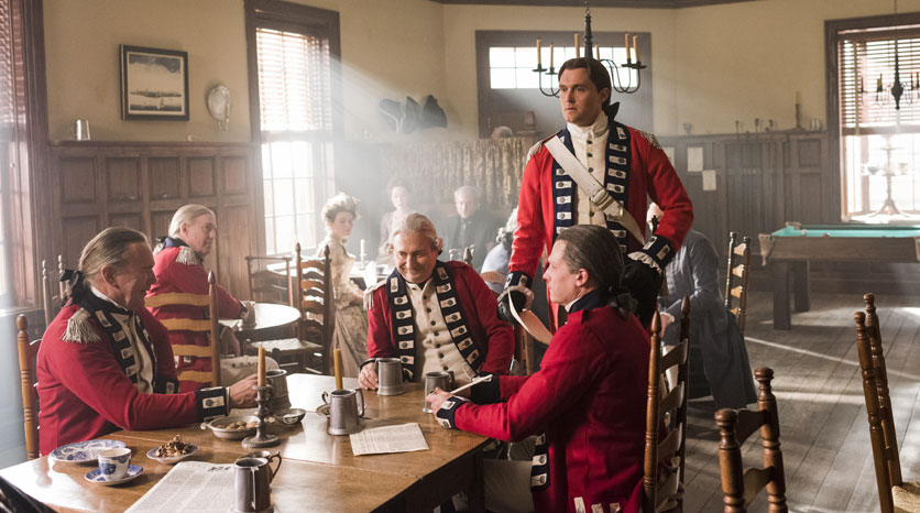 Benedict Arnold (Owain Yeoman) Episódio 9 Foto de Antony Platt/AMC