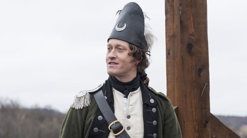 Lt. John Simcoe (Samuel Roukin) Episódio 10 Foto de Antony Platt/AMC