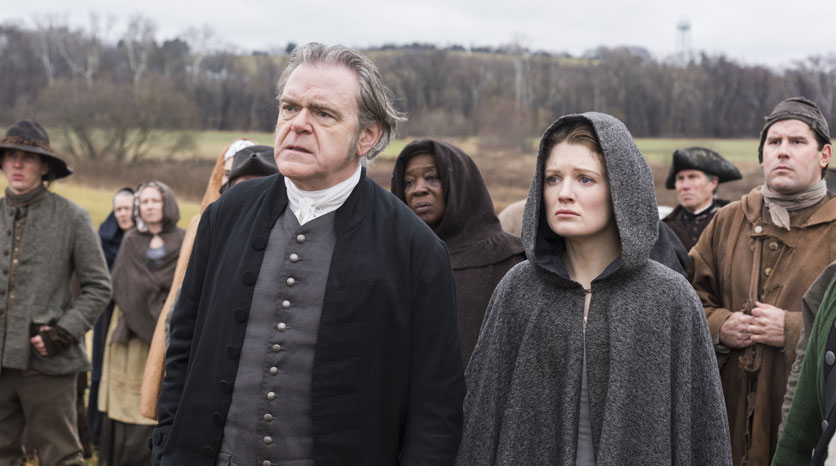 Judge Richard Woodhull (Kevin McNally) e Mary Woodhull (Meegan Warner) Mary Woodhull (Meegan Warner)