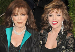 Image result for joan and jackie collins