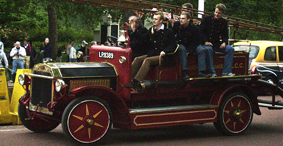 Fire Engine An olden-days fire engine