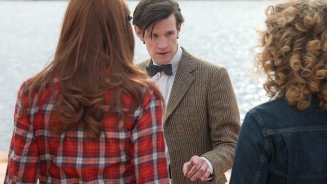 The Doctor, Amy Pond and River Song