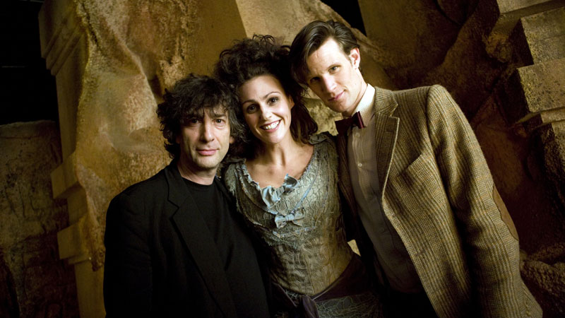 Matt Smith, Suranne Jones and Neil Gaiman