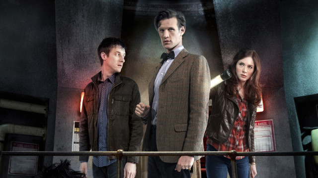 The Doctor and his companions.