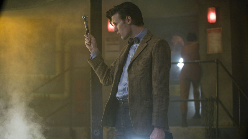 The Doctor and his sonic screwdriver