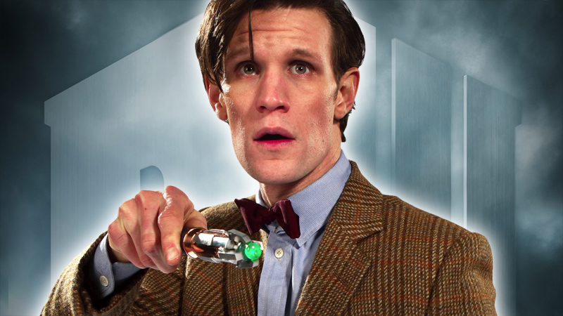 The Doctor and his sonic screwdriver