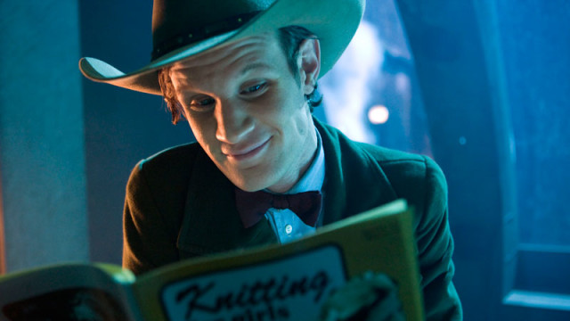 The Doctor is reading