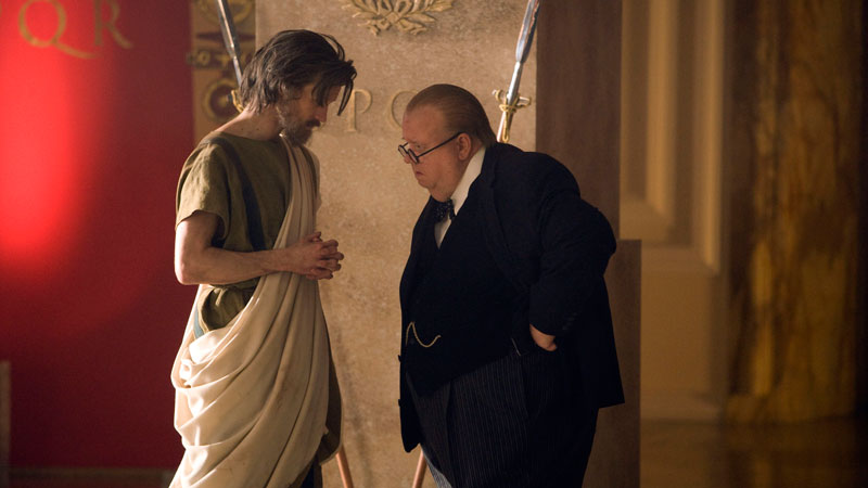 The Doctor and Winston Churchill