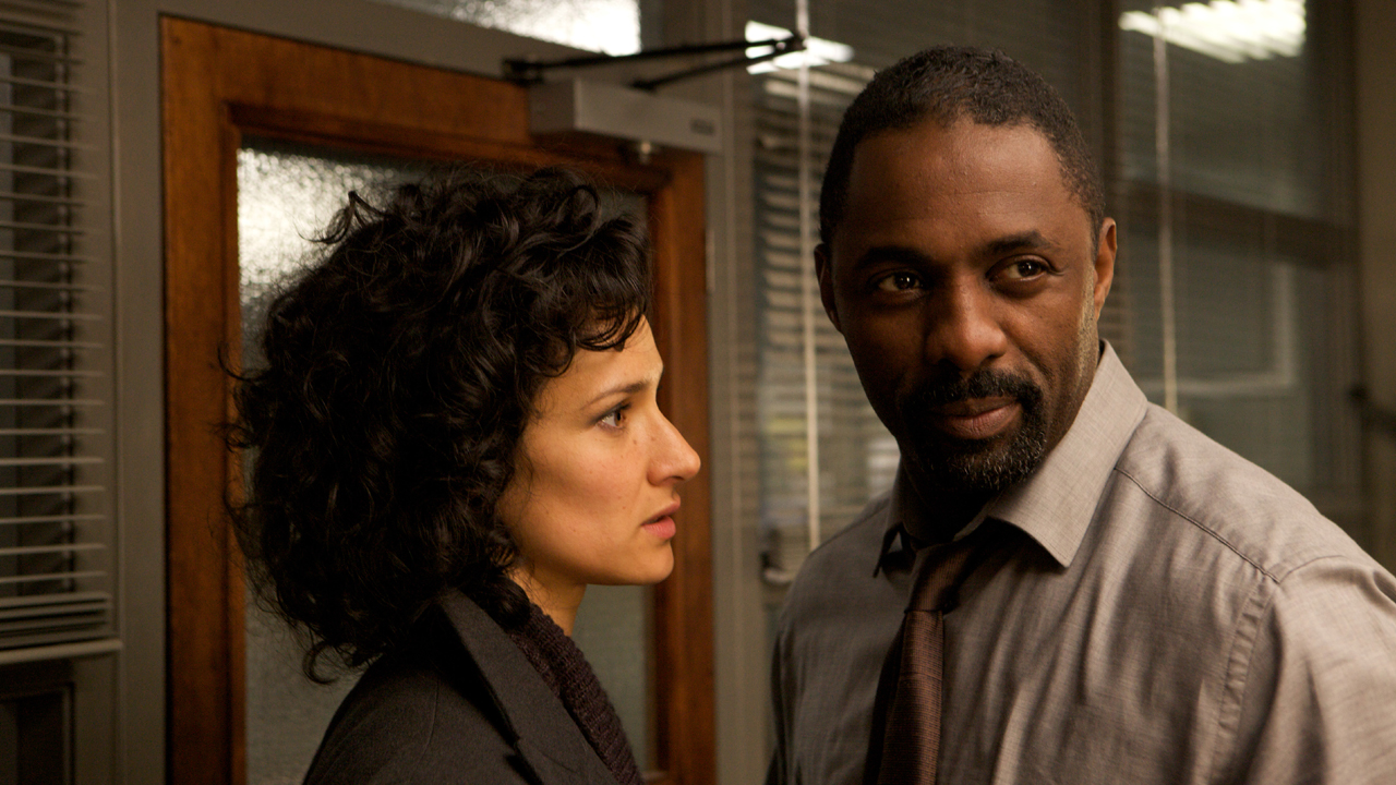 Zoe visits Luther at work