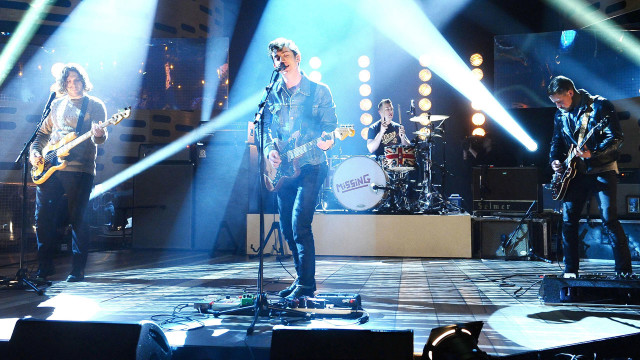 Indie rockers Arctic Monkeys perform the title track from their critically-acclaimed 2011 album, "Suck It and See."