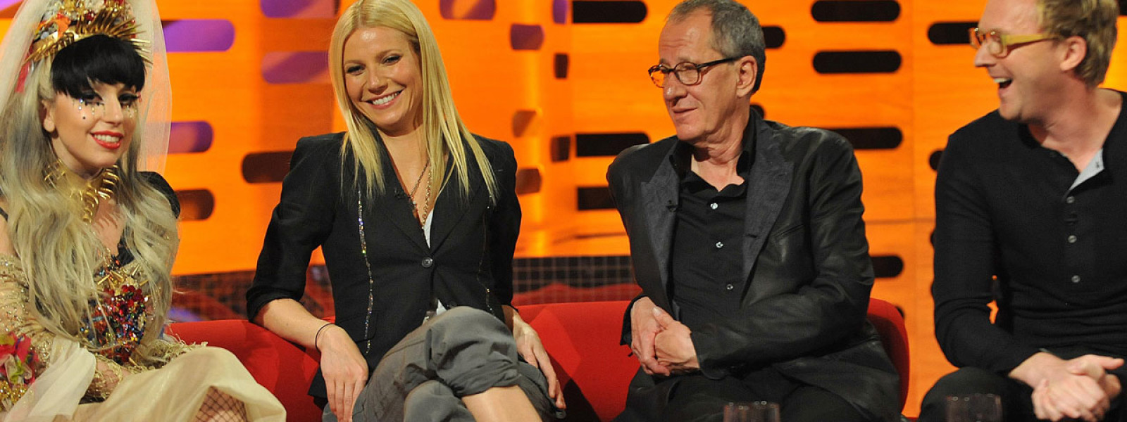 Lady Gaga, Gwyneth Paltrow, Geoffrey Rush, Jason Byrne