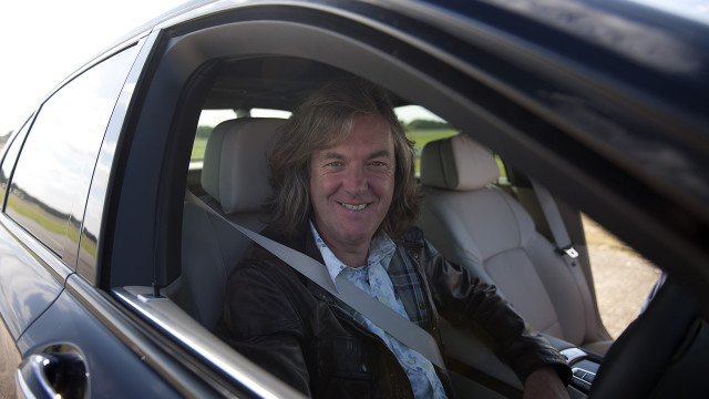 James pays someone to drive him around in the BMW 760Li