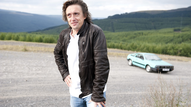 Richard with a Lancia