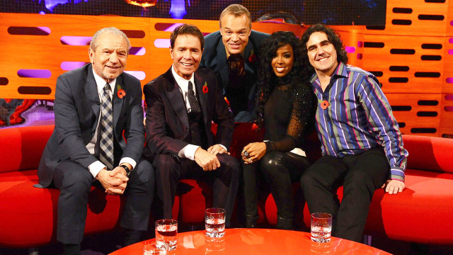 Graham's guest stars for episode 4: Lord Alan Sugar, Sir Cliff Richard, Kelly Rowland and Micky Flanagan.