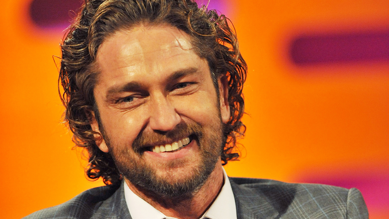 "300" stud Gerard Butler talks about making his new surfing movie, "Mavericks."