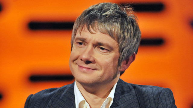 Martin Freeman chats about the upcoming "Hobbit" films.