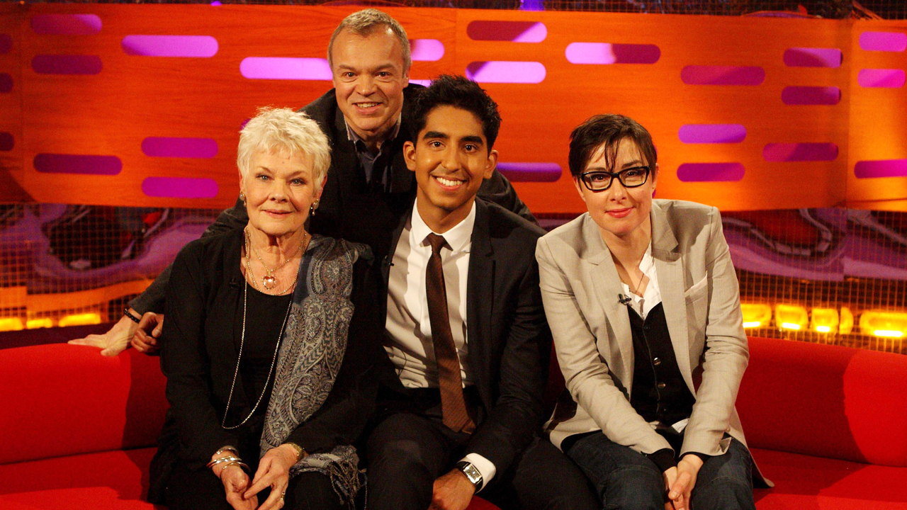 Dame Judi Dench, Dev Patel and Sue Perkins join Graham for episode 14.